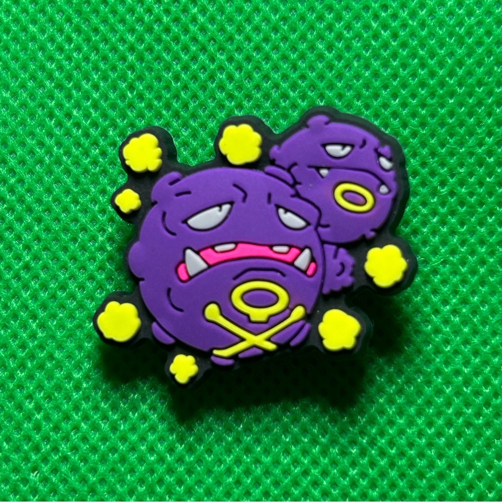 🌼 (5/$10 or 10/$15) NEW “Pokémon” Fun Croc Shoe Charm Collection